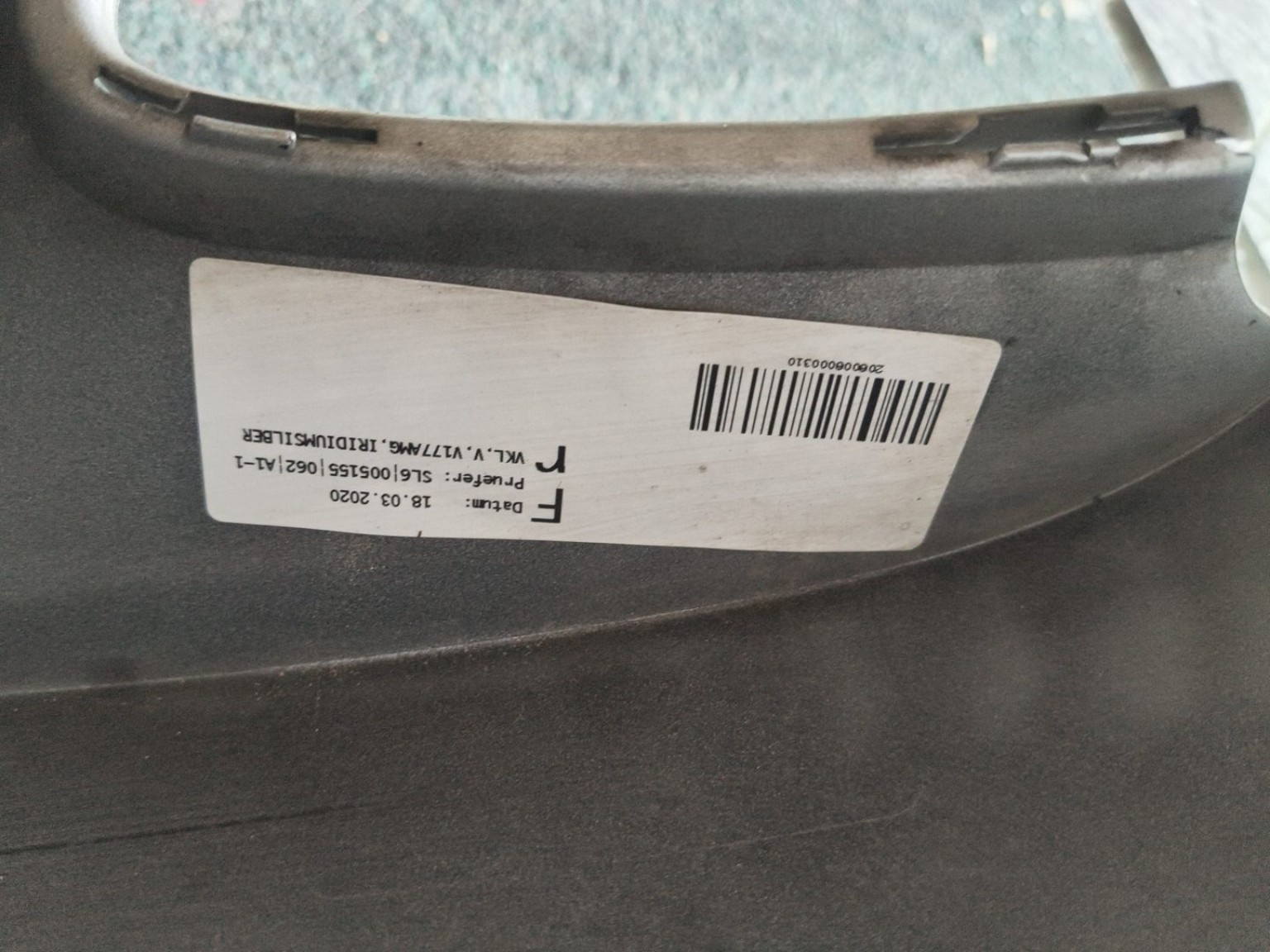 Originele Mercedes-Benz V177 AMG Bumper Deel